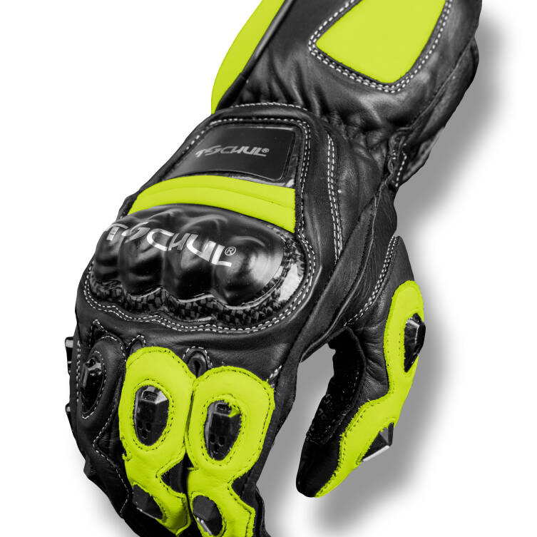 RĘKAWICE TSCHUL 285 TITANIUM-KEVLAR fluo