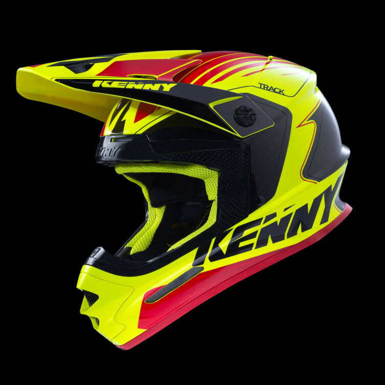 KASK KENNY TRACK 2016 black / red / neon yellow