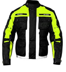 KURTKA TSCHUL 750 CORDURA MEMBRANA neon