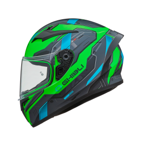 KASK VEMAR GHIBLI ROBOT fluo green