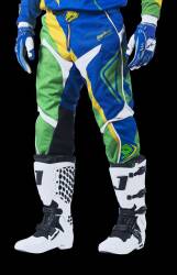 SPODNIE MX KENNY TRACK 2015 green-blue