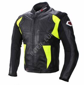 KURTKA TSCHUL 850 black-fluo