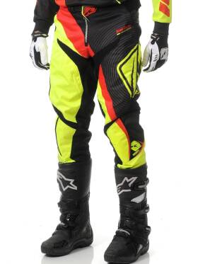 SPODNIE MX KENNY TRACK 2015 LIMITED neon yellow