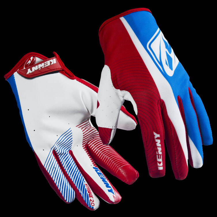 RĘKAWICE KENNY STRIKE 2015 blue / red