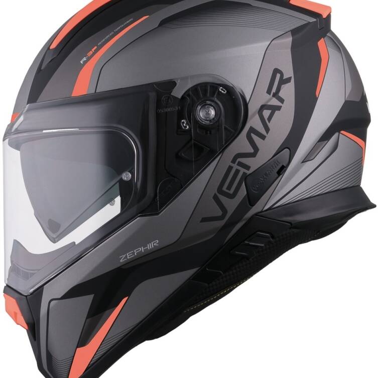 KASK VEMAR ZEPHIR LUNAR matt orange silver